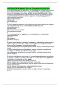 NCIDQ IDPX Model Exam Questions &lpar;175 QA&rpar;