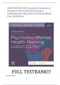 Test Bank For Varcarolis’ Essentials of Psychiatric Mental Health Nursing: A Communication Approach to Evidence-Based Care 5th Edition by by Chyllia D Fosbre||ISBN NO:10,0323810306||ISBN NO:13,978-0323810302||All Chapters||Complete Guide A+