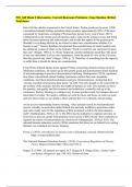 PHI&lowbar;445 Week 3 Discussion&comma; Current Business Problems&colon; Case Studies&colon; British Petroleum
