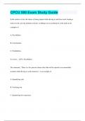 CPCU 500 Exam Study Guide