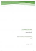 Samenvatting -  Duurzaam ontwerpen
