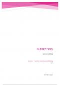 Samenvatting -  Markt en maatschappij - Marketing
