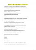 PECT PreK-4 Practice Test Module 2 Already Rated A&plus; 