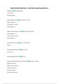 Shadow Health Brian Foster - Chest Pain Focused Exam Rated A&plus;