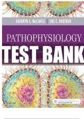 Test Bank For Pathophysiology 9th Edition McCance &comma;All Chapters