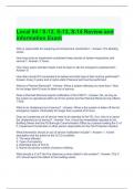 Local 94 -S-12&comma; S-13&comma; S-14 Review and information Exam Questions with correct Answers