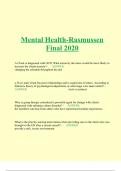 Mental Health-Rasmussen Final 2020