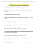 ATI Med-surg&colon; Perioperative Nursing Rated A&plus; 