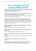 NATE Air Distribution EXAM TEST  Questions CORRECTLY SOLVED&period;C