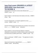 issa final exam GRADED A LATEST  2023&sol;2024 &sol;issa final exam TO SCORE A 