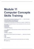 Module 11  Computer Concepts  Skills Training