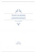 Texas Nursing Jurisprudence