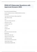PEDS ATI Elaborated Questions with Approved Answers 2024&period;