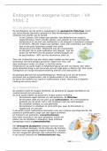Samenvatting - Aardrijkskunde V4, H2 Endogene en exogene processen