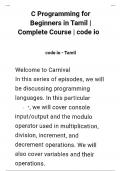 C programming tutorial for beginners