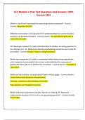 CCC Module 4 Post Test Questions And Answers 100&percnt; Correct 2024