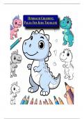 Dinosaur Coloring Pages For Kids Toddlers Preschoolers Toddlers Coloring Book Simple Coloring Pages Dinosaurs Printable Kindergarten