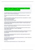 ISMA Traffic Signal Technician II Exam Questions and Answers