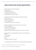 CMCA PRACTICE EXAM QUESTIONS