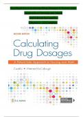 Calculating Drug Dosages: A Patient-Safe Approach to Nursing and Math 2nd Edition TEST BANK by Castillo, Verified Chapters 1 - 22, Complete Newest Version