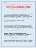 ATI RN ADULT MEDICAL SURGICAL 2019 FORM D NEWEST VERSION COMPLETE EXAM QUESTIONS AND CORRECT DETAILED ANSWERS WITH RATIONALES &lpar;VERIFIED ANSWERS&rpar; &vert;ALREADY GRADED A&plus; 