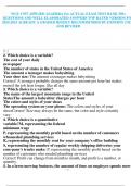 WGU C957 APPLIED ALGEBRA OA ACTUAL EXAM TEST BANK 350&plus; QUESTIONS AND WELL ELABORATED ANSWERS TOP RATED VERSION FOR 2024-2025 ALREADY A GRADED HIGHLY RECOMMENDED BY EXPERTS &vert; NEW AND REVISED