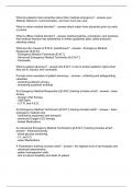 EMT Prep Exam