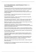 NCTI PROGRESSION&colon; MAINTENANCE TECH I - II CONVENTIONAL