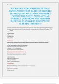 SOCIOLOGY STRAIGHTERLINE FINAL  EXAMS WITH STUDY GUIDE &vert;CURRENTLY  TESTED QUESTIONS AND SUMMARIZED  INSTRUCTOR NOTES &vert;WITH ACTUAL  CORRECT QUESTIONS AND VERIFIED  RATIONALES ANSWERS 2024&lpar;NEWEST&rpar;  ALREADY GRADED A&plus;