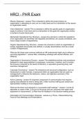 HRCI - PHR Exam