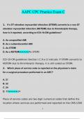 AAPC CPB Practice Exam C Questions and Answers (2022) (Verified Answers)