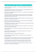 CFIN Final Study Guide &vert;&vert; with A&plus; Guaranteed Solutions&period;