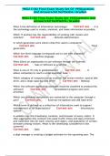  WGU C182 Final Exam Study Set Of 195Questions And Answers&sol;All Verified&sol;A&plus; Graded