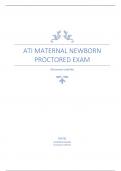 ATI 2023 Maternal Newborn Proctored Exam