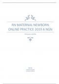 RN Maternal Newborn Online Practice 2019 A NGN