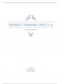 Phonics Training Units 1-4
