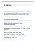 ENTC 281 Questions with correct Answers 2024