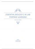 ESSENTIAL BIOLOGY 2 W LAB PORTAGE LEARNING