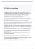 VTNE Pharmacology Exam 2024 Questions and Answers