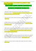 D220 WGU Latest Update Questions & Answers 2024&vert;2025 Graded A&plus;&period;>