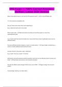 FPD Exam 1 &vert; 100&percnt; Correct Answers &vert; Verified &vert; Latest 2024 Version