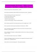 Quartermaster E5 Exam &vert; 100&percnt; Correct Answers &vert; Verified &vert; Latest 2024 Version