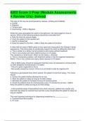 6202 Exam 3 Prep &lpar;Module Assessments &plus; Review Q's&rpar;- Solved&period;