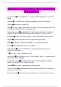 Medical Law and Ethics Study Questions and Answers