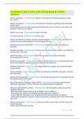 Psychology Exam 2 Gitter with 130 Questions & Verified Answers&period;&period;