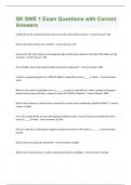CWEL & CANS exam Questions with Correct Rationales Bundle Compilation Graded A&plus;