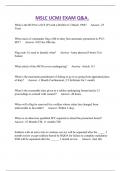 MSLC UCMJ EXAM Q&A&period;