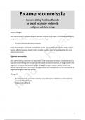 Samenvatting huishoudkunde - 3TSO - Examencommissie 2024