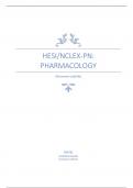 HESI/NCLEX-PN: Pharmacology//HESI/NCLEX-PN: Pharmacology