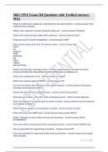 MK1 SWE Exam 228 Questions with Verified Answers 2024&period;&period;